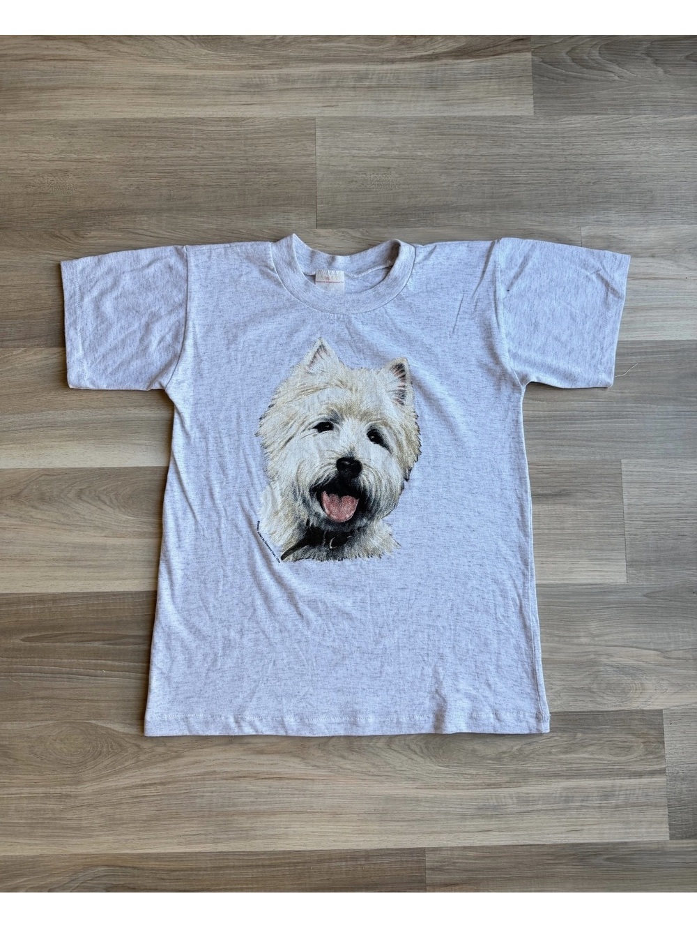 Vintage 90's Terrier Dog Graphic T-Shirt